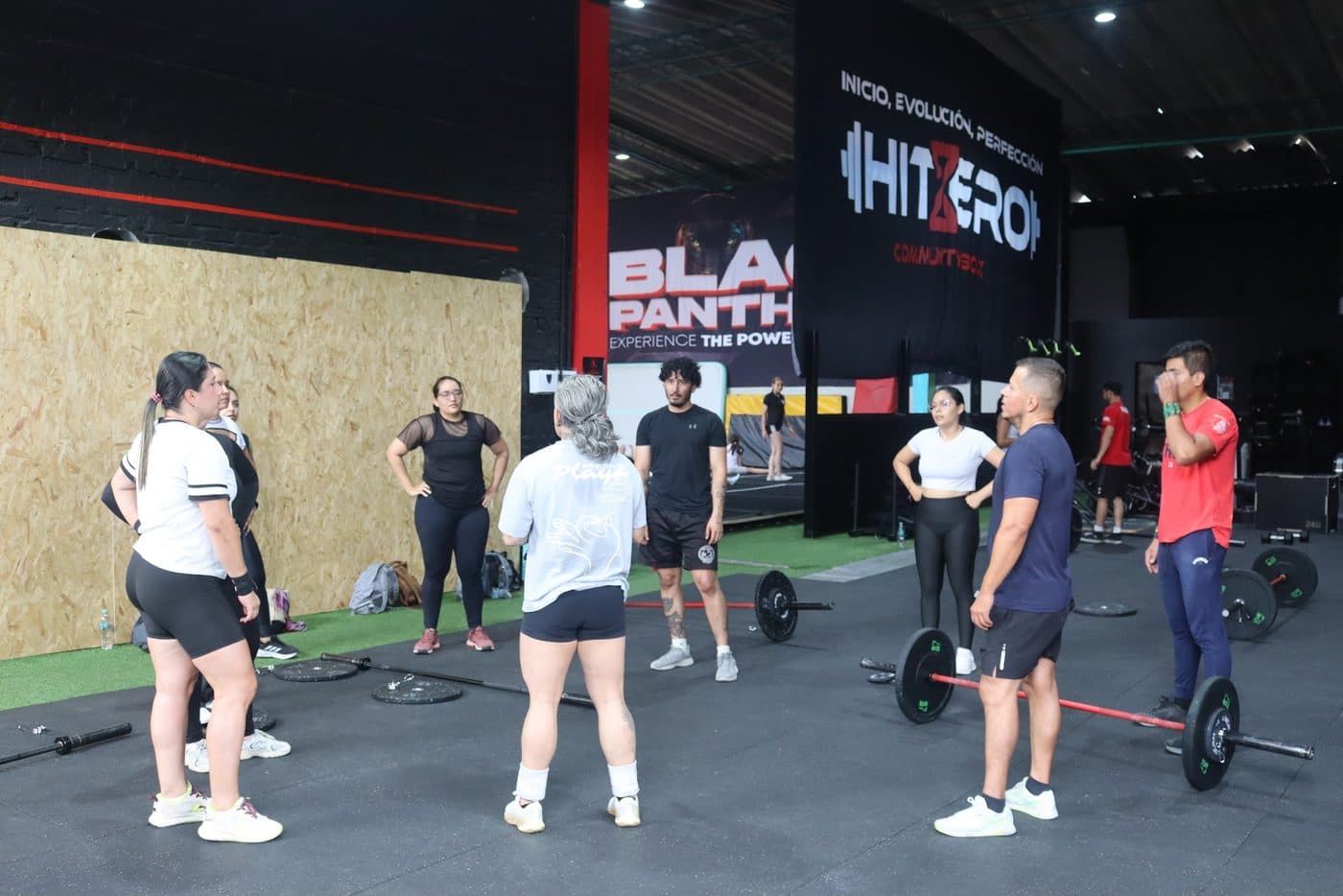 Clase grupal en el box Hitzero