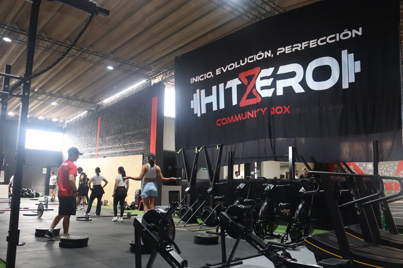 Zona de entrenamiento del box